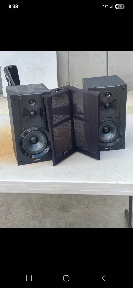 Sony Monitor Speakers 100 OBO
