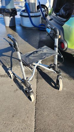 Collapsible Sit and Stand walker