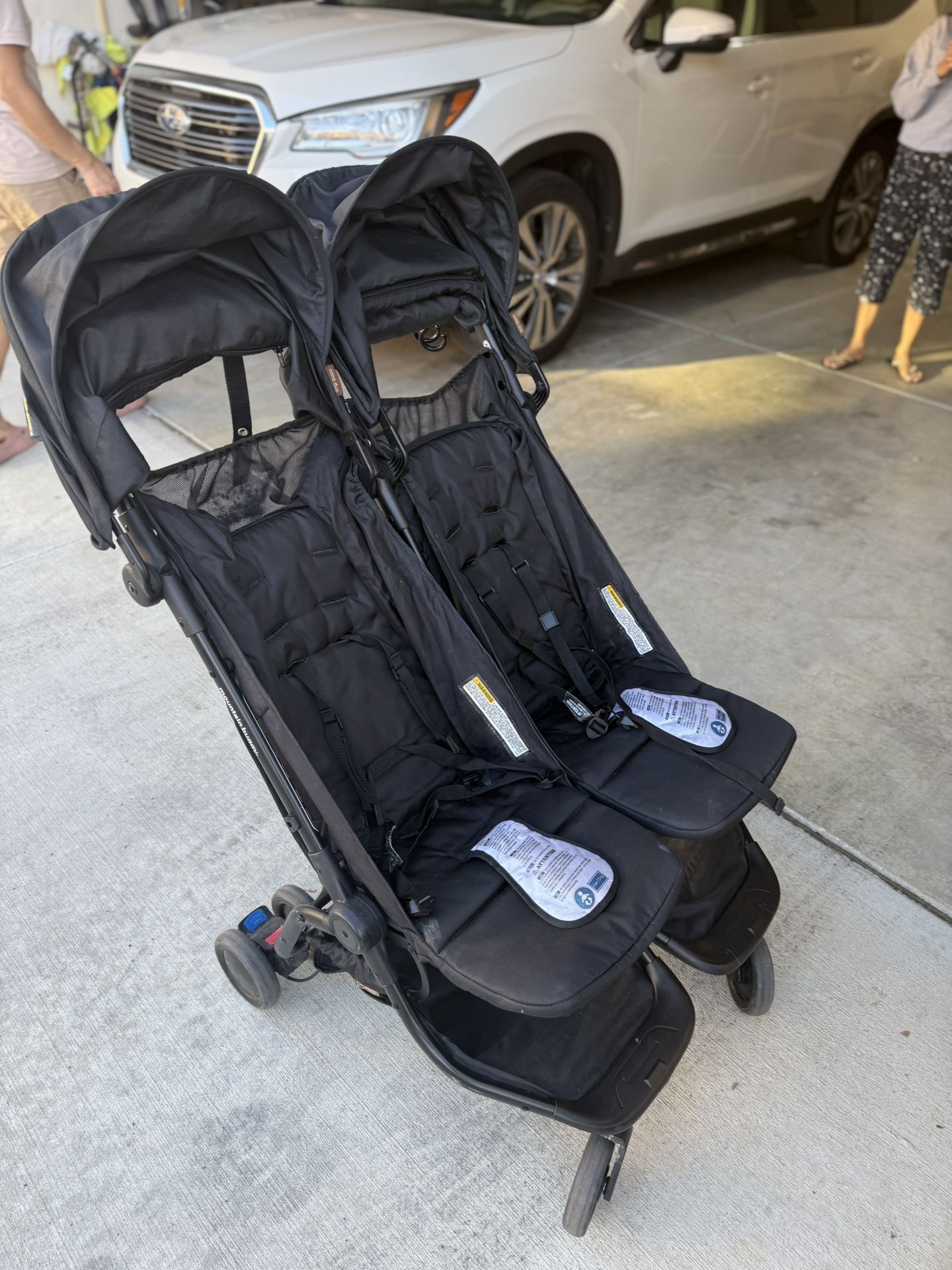 Mountain Buggy Nano Duo Double Stroller – Lightweight, Compact, Easy Fold