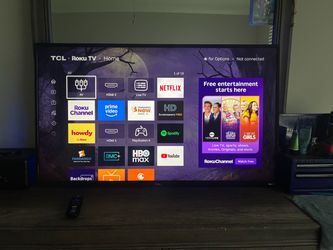 43” 4K TCL Roku Smart TV