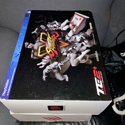 Two TE2 Street Fighter V Collectible Fight Sticks 