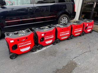 Predator generator super quiet 5000w