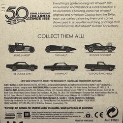 Hot Wheels 50Th Anniversary Collectors