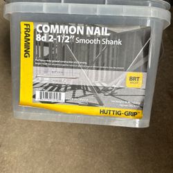 Framing Common Nail 8d 2-1/2”smooth Shank 