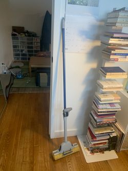 Quickie Automatic 9-Inch Head Roller Mop with Hand Squeeze Feature