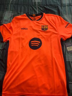 FC Barcelona Third Kit Jersey Sz Medium