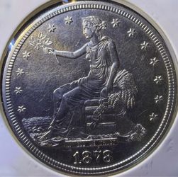 1878-S US Trade Dollar Silver Coin