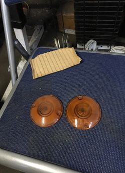 Original Harley Davidson lense caps