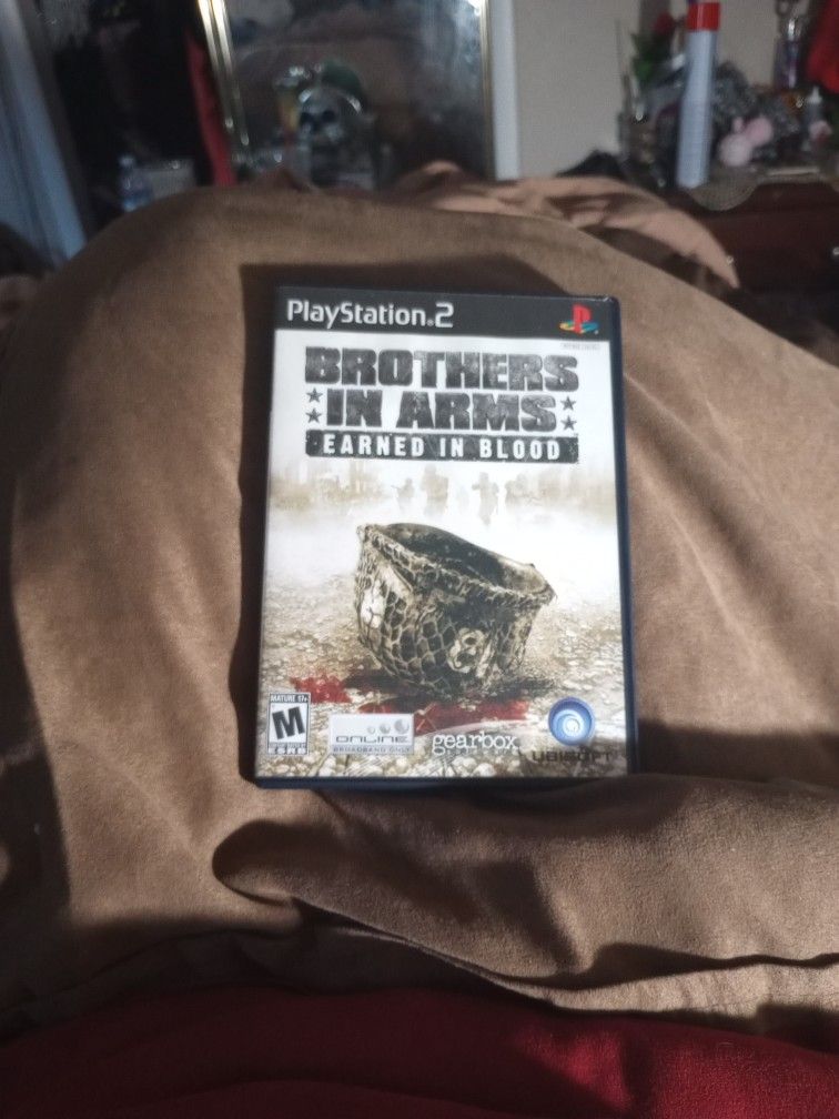 PS 2 Brothers Arms Earned In Blood