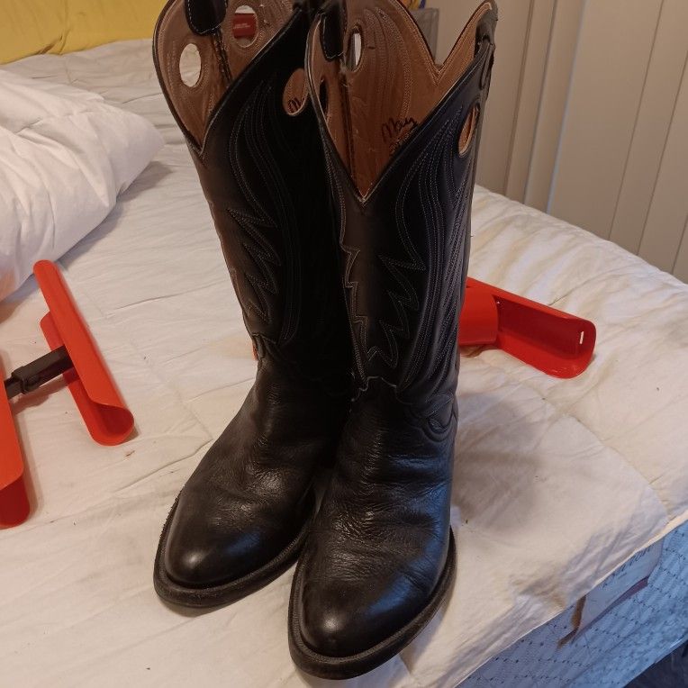 Mens Cowboy Boots Size 7