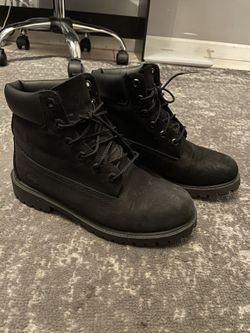 Black Timberlands 