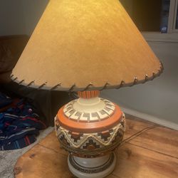 Vintage Boho Lamp
