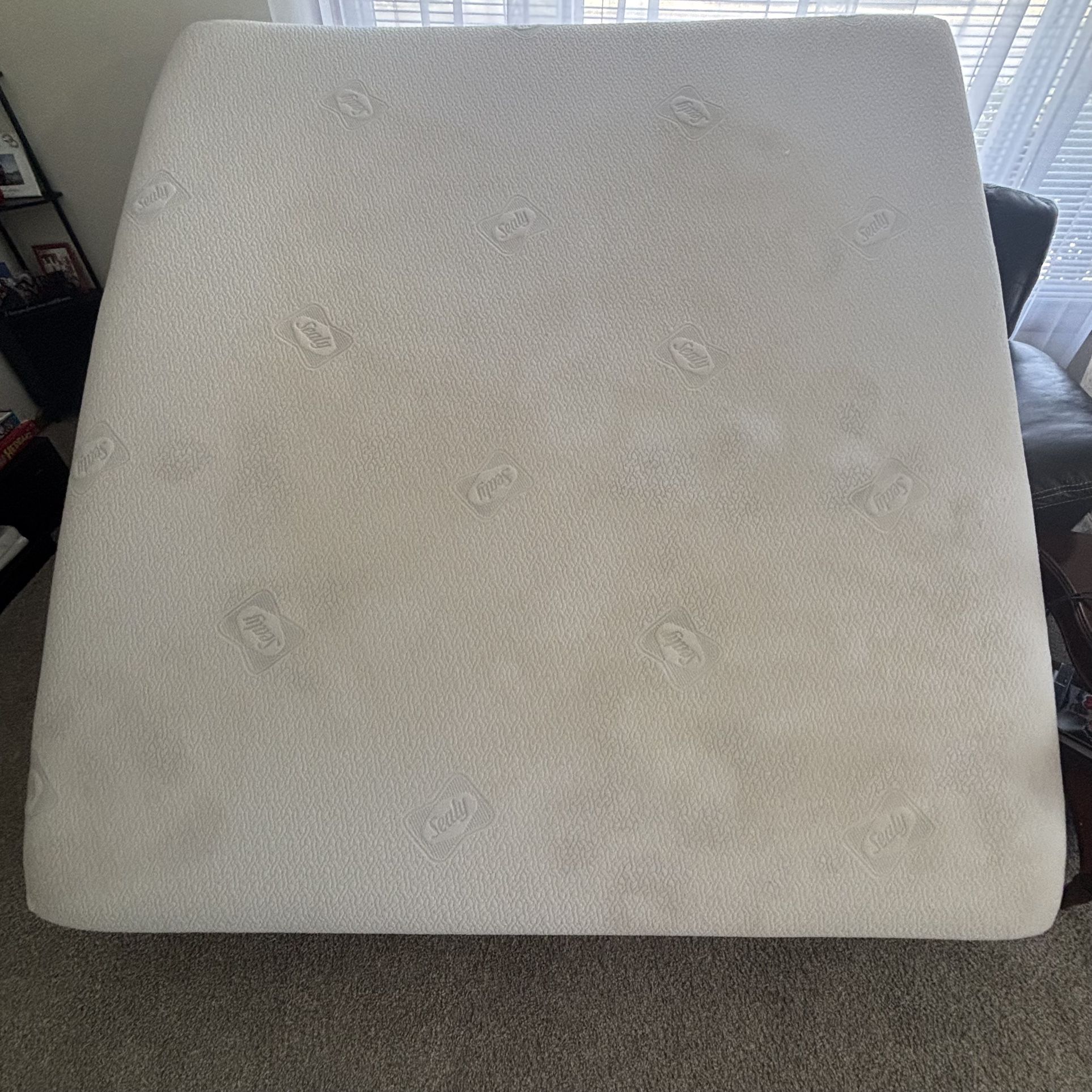 Donating king mattress.