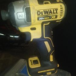 Dewalt 20 Volt VMAX Brushless 1/4 Impact  DCF887 Model