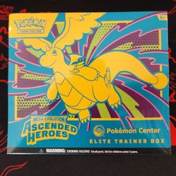 Pokemon Ascended Heroes Pokemon Center ETB