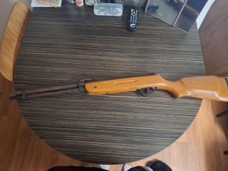 Break Barrel Air Rifle Wood Stock