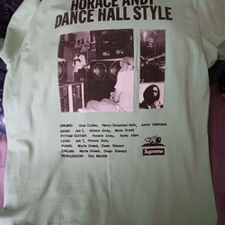 Supreme Teal Shirt Large
