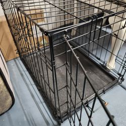 Premium Dog Crate W/ Tray