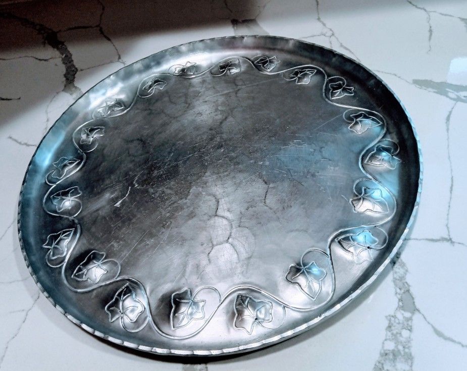 Vintage Aluminum Platter