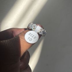 VVS Moissanite Engagement Cuban Ring 