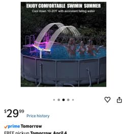 Pool fountain