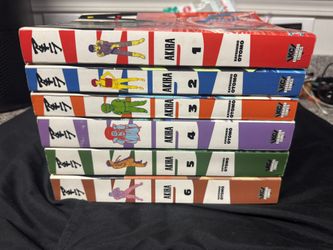 Akira Manga Set Vol. 1–6 – Katsuhiro Otomo (Vintage Kodansha Comics, English)