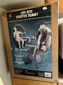 Life-Size Stuffed Dummy Halloween Decoration
