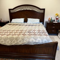 Cal King Bed Purple Mattress And Box Spring