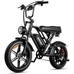 AMYET G60 Electric Bike E-Bike 1500W 48V 20AH Adult e Bicycle 20" Fat Tire US