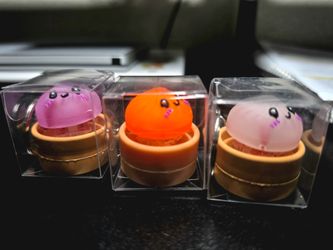LIGHT-UP DUMPLING KEYCHAINS