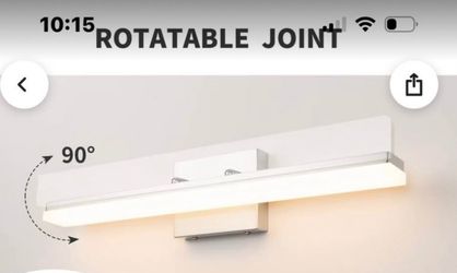 24 inch led bathroom dimmable light