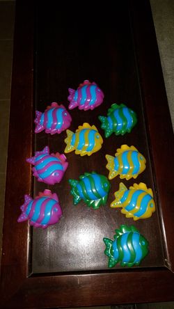 Fish light covers set of 10