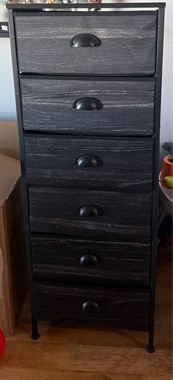 6 Drawer Tall Dresser