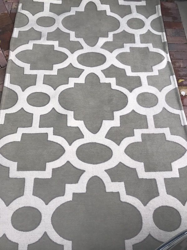 5/8 Devgiri Exports Rug Lattice Print Rug