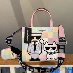 Karl Lagerfeld Pastel Checkered Bag !!!! 
