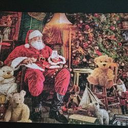 Tis The Season 550 Pc Jigsaw Puzzle.  Poster Included.