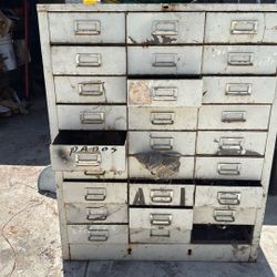 27 Drawer Metal Box 