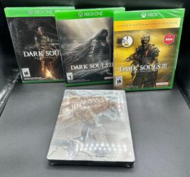 New* Dark Souls Trilogy 1 2 3 Steelbook Xbox One S X i ii iii