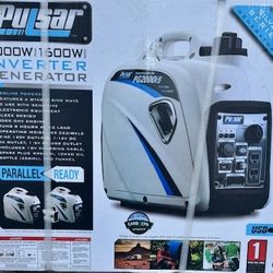 Generator 2000 Watt  Inverter Pulsar  Generator  New In Sealed Factory Box  w Warranty  400 FirmCASH ONLY 