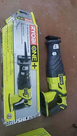 New ryobi 18 v sawsall