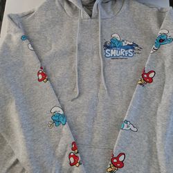 Smurfs Hoodie New Size Adult L