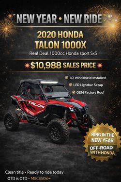 2020 Honda Talon 1000X