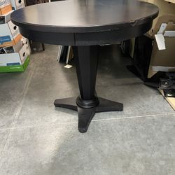 Round Brown Table
