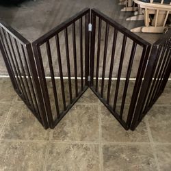 Wooden Pet Gate