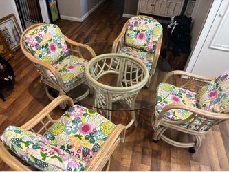 Ratan dining set