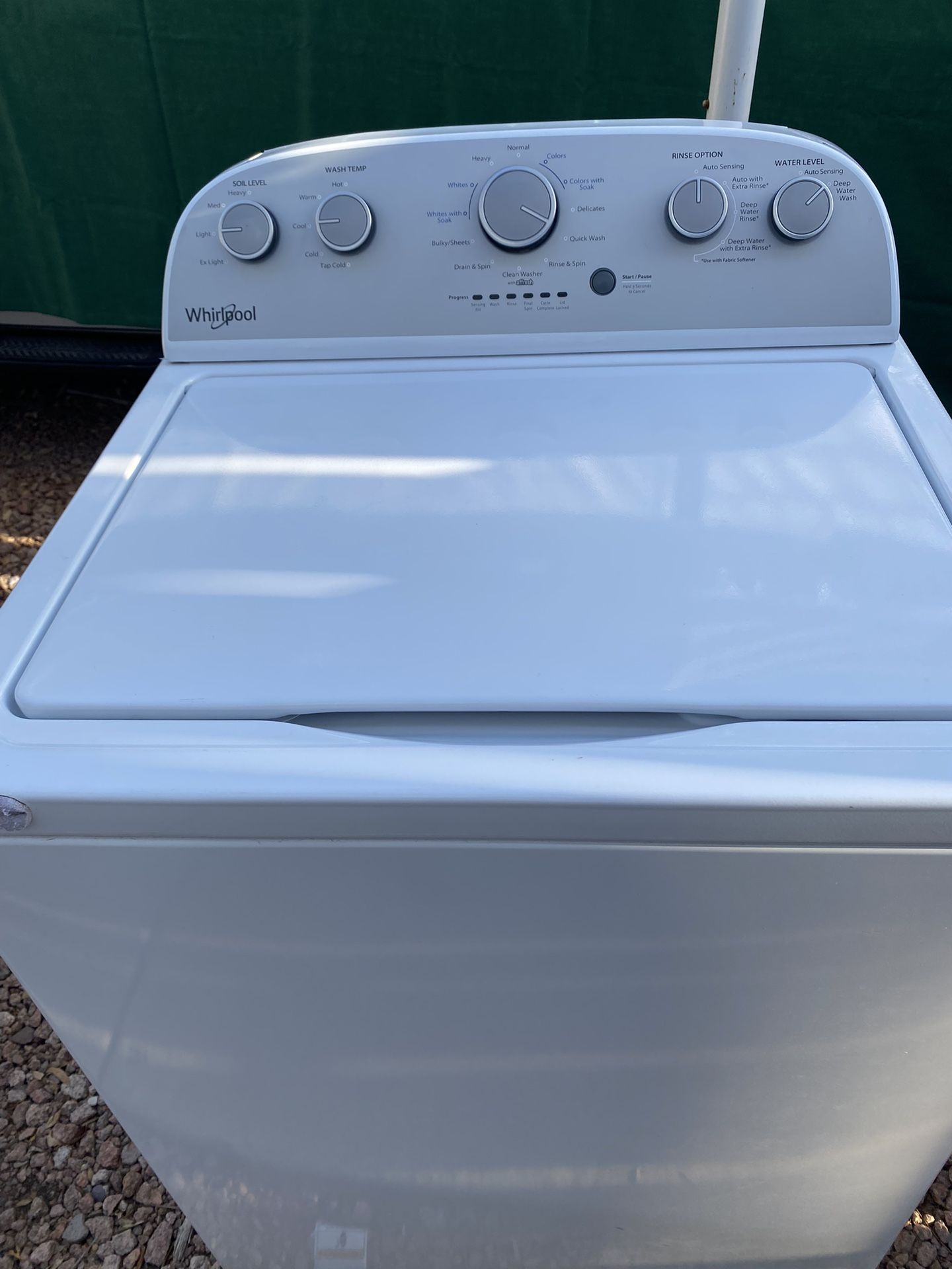 Whirlpool Washer-Mint Condition- Needs Electrical Panel