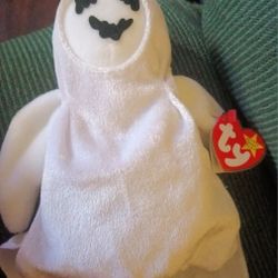 Vintage 1999 Ty Beanie Baby Ghost "Sheets"