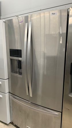 Kitchen Aid Stainless Steel French Door Fridge !