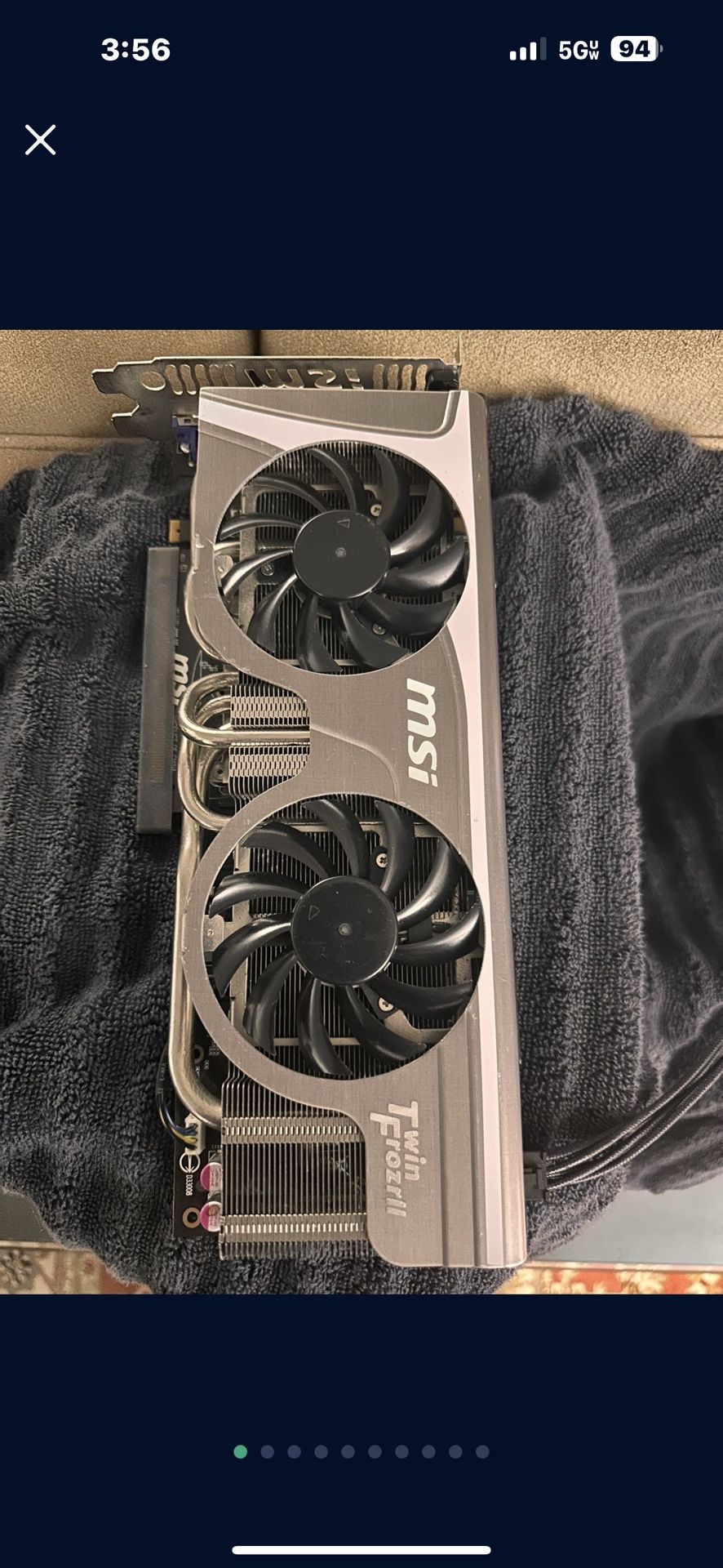 MSI NVIDIA Twin Frozr Ii. N580 GTX GRAPHIC CARD