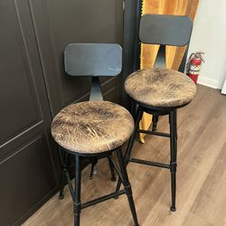 Steam Punk Style Stools